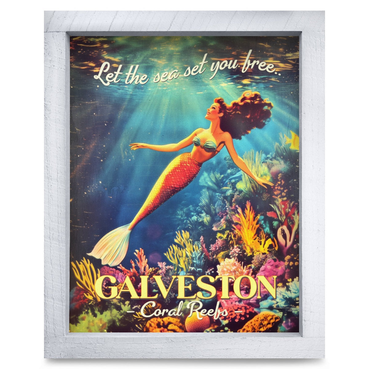 Rustic White frame