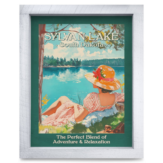 Rustic White frame
