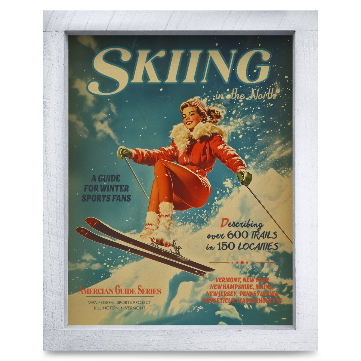 Rustic White frame