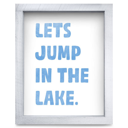 Rustic White frame