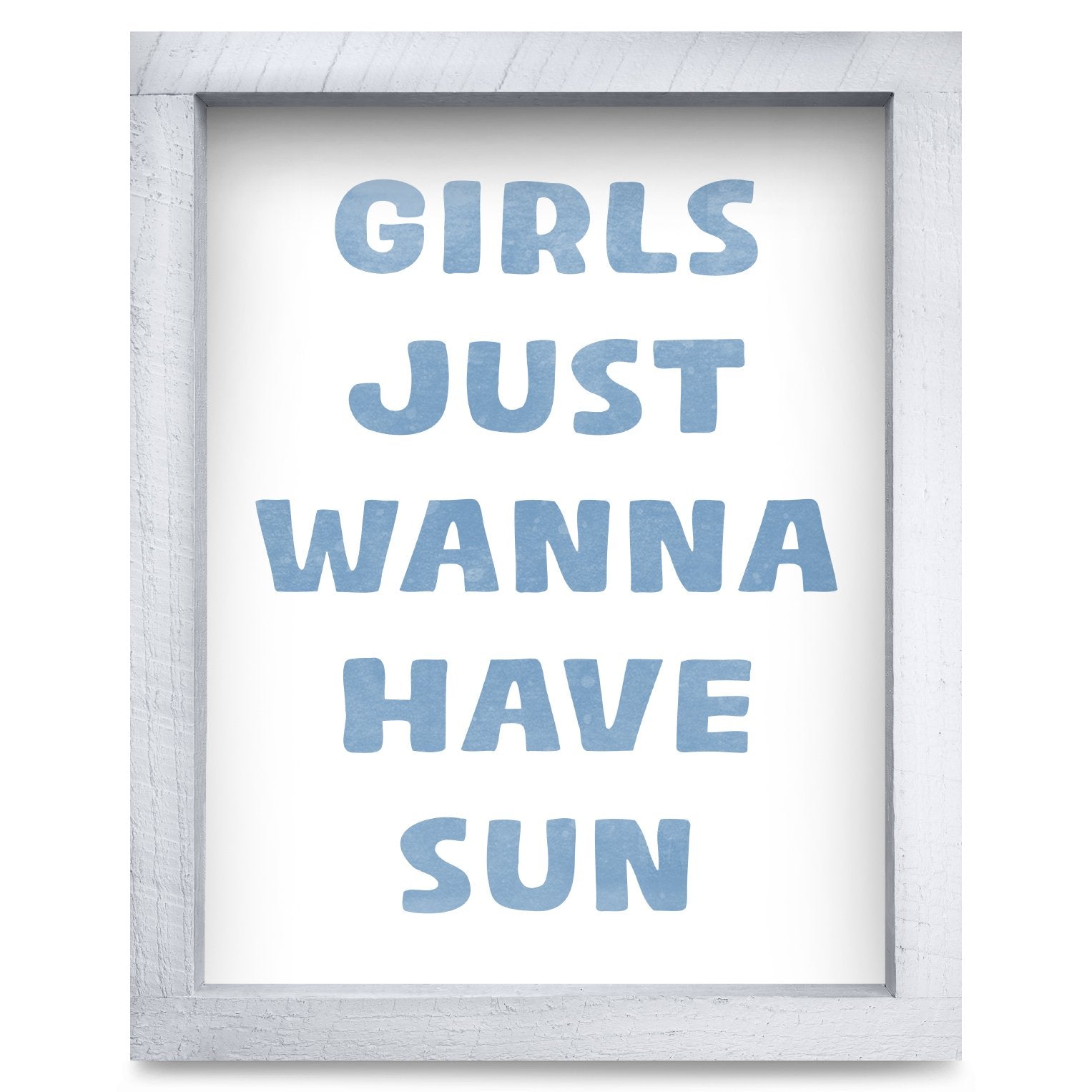 Rustic White frame