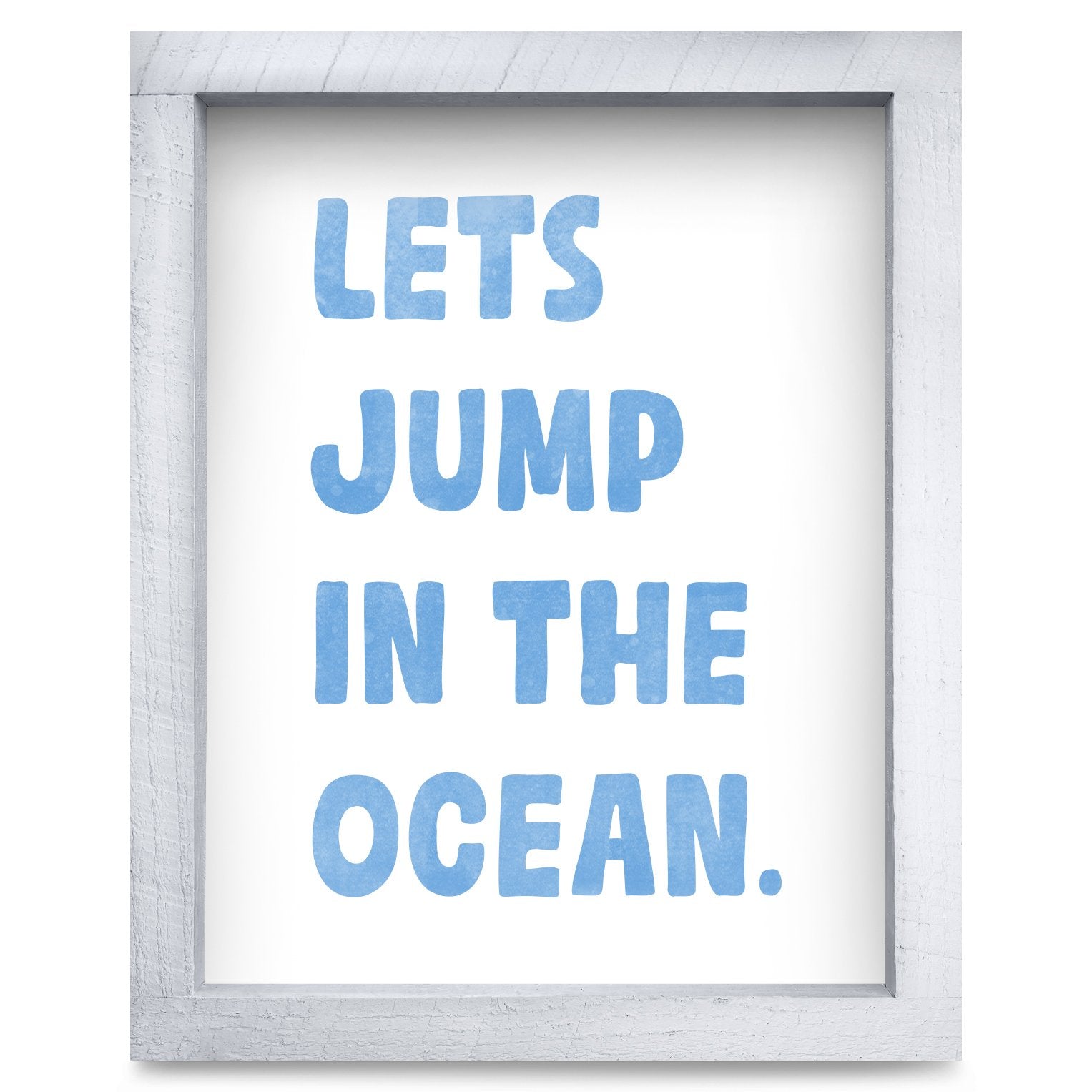 Rustic White frame