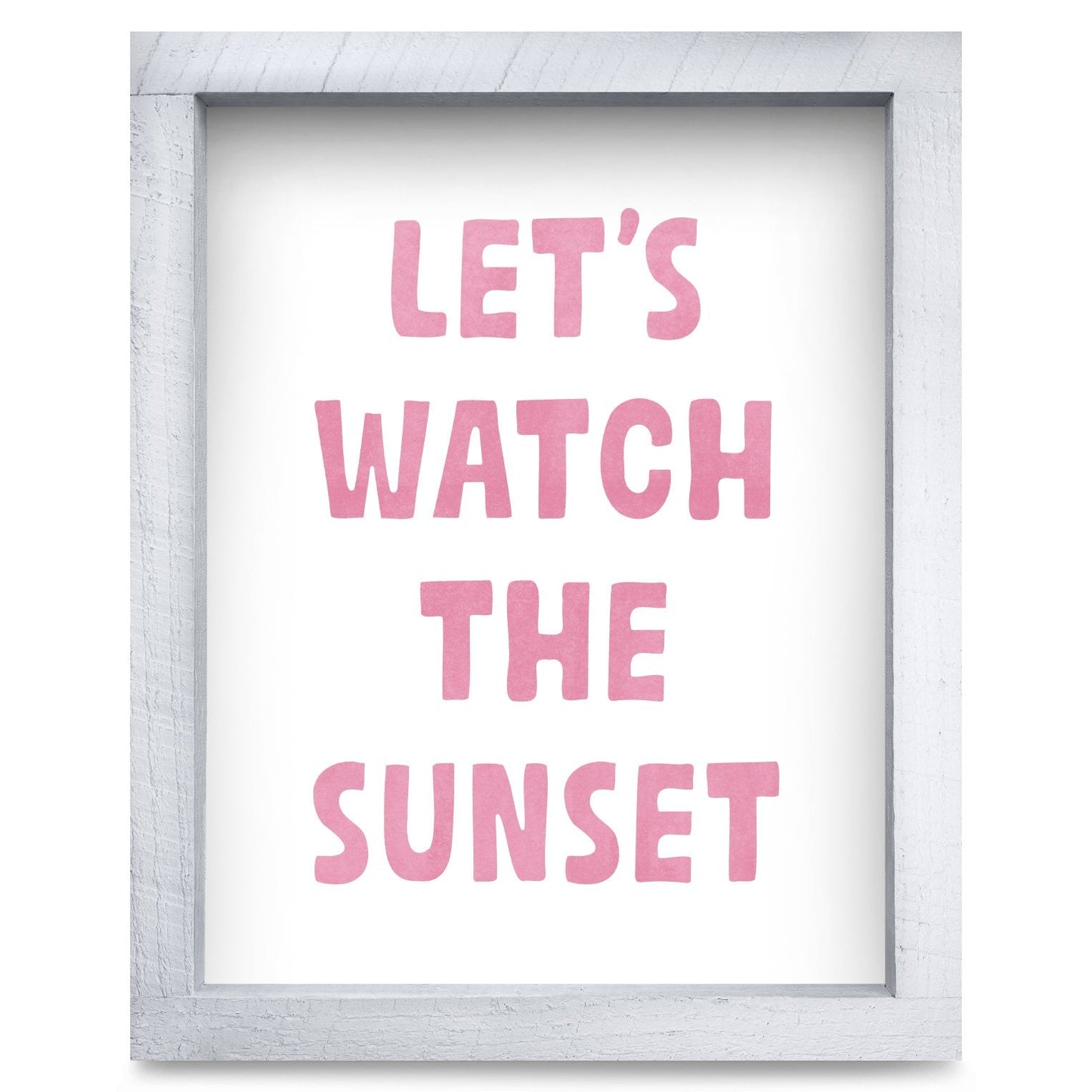 Rustic White frame