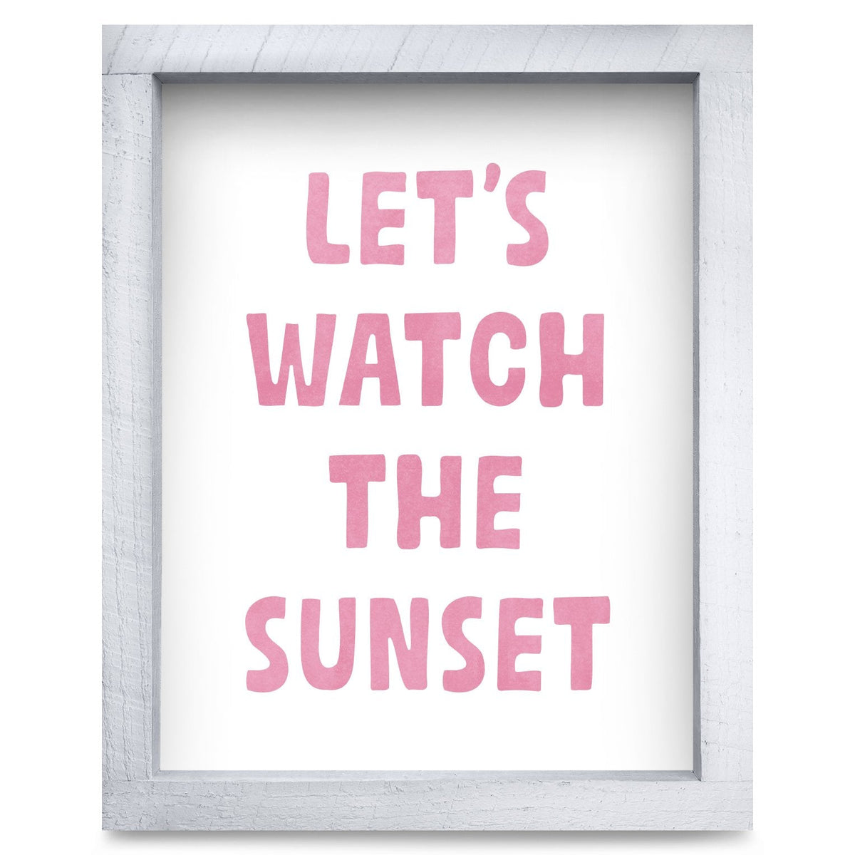 Rustic White frame