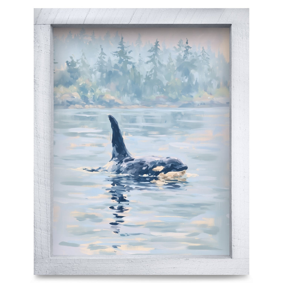Rustic White frame