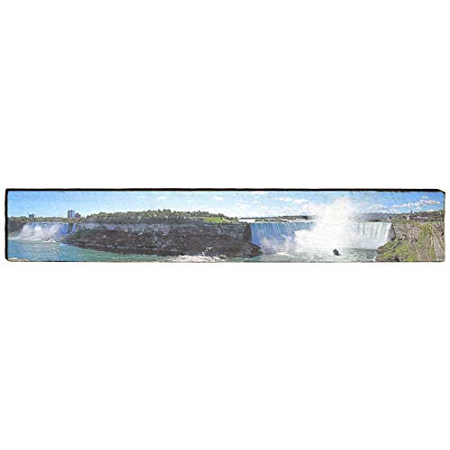 Niagara Falls Home Decor Art Print on Real Wood