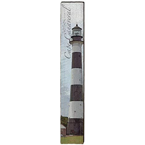 Cape Canaveral Lighthouse Home Decor Art Print on Real Wood