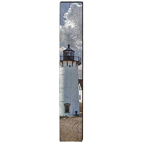 Race Point Lighthouse Home Decor Art Print on Real Wood