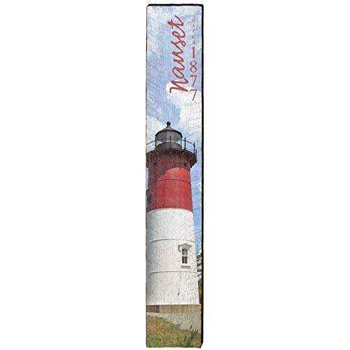 Nauset Lighthouse Home Decor Art Print on Real Wood