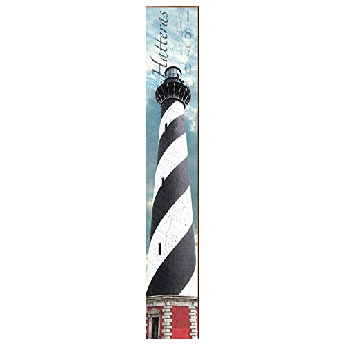 Cap Hatteras Lighthouse | Wall Art Print on Real Wood