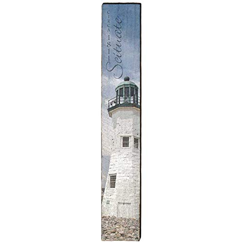 Scituate Lighthouse Home Decor Art Print on Real Wood