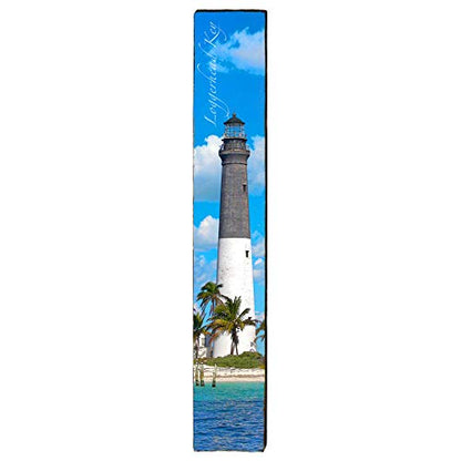 Dry Tortugas (Loggerhead Key) Lighthouse Home Decor Art Print on Real Wood