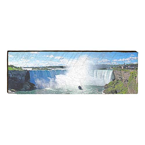 Niagara Falls Home Decor Art Print on Real Wood