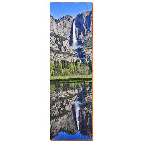 Incredible Yosemite, California Home Decor Art Print on Real Wood