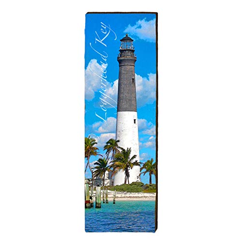 Dry Tortugas (Loggerhead Key) Lighthouse Home Decor Art Print on Real Wood