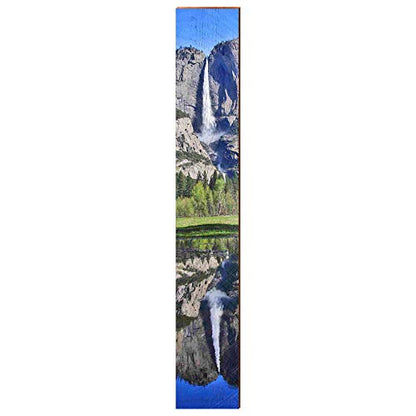 Yosemite National Park Home Decor Art Print on Real Wood