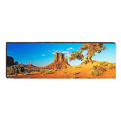 Monument Valley, Arizona Landscape Home Decor Art Print on Real Wood