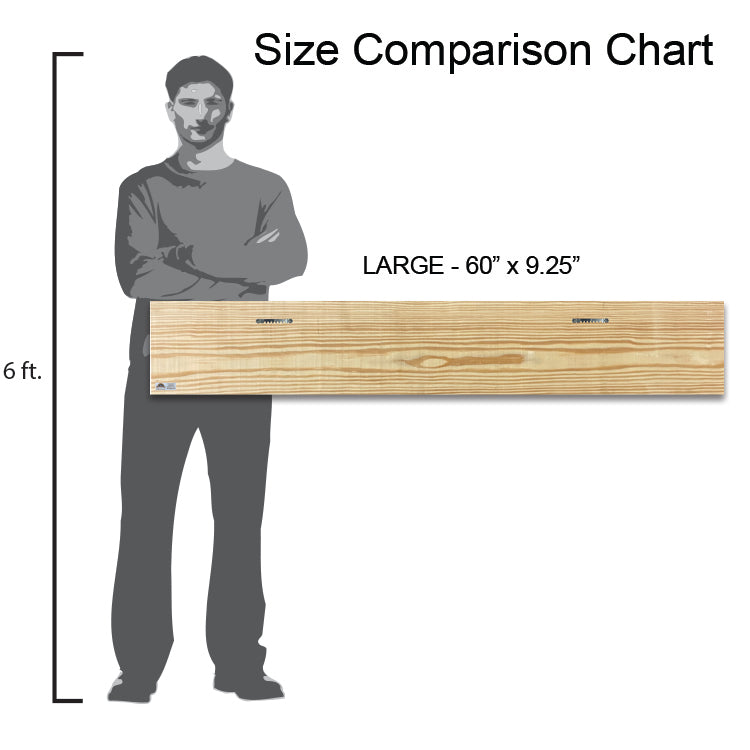 Long Beach Island NOAA Chart | Wall Art Print on Real Wood