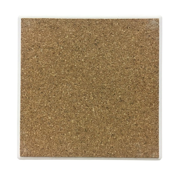 Oh Fudge | Drink Coaster with Cork Backing