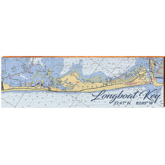 Longboat Key, Florida Wall Art | Wall Art Print on Real Wood