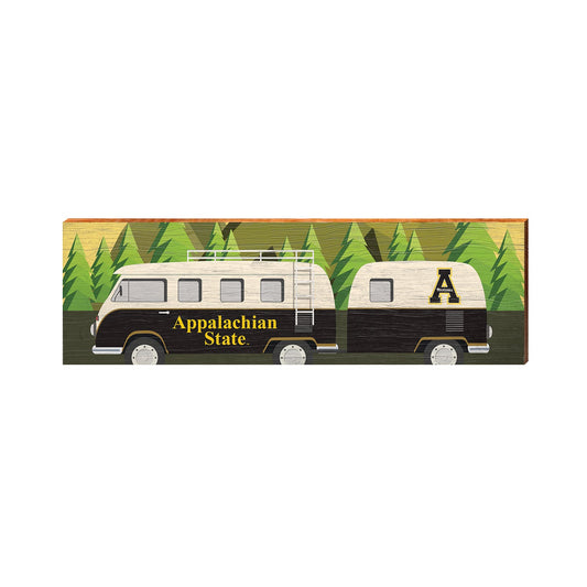 Appalachian State‚Ñ¢ Camper Van | Collegiate Wood Wall Art Print