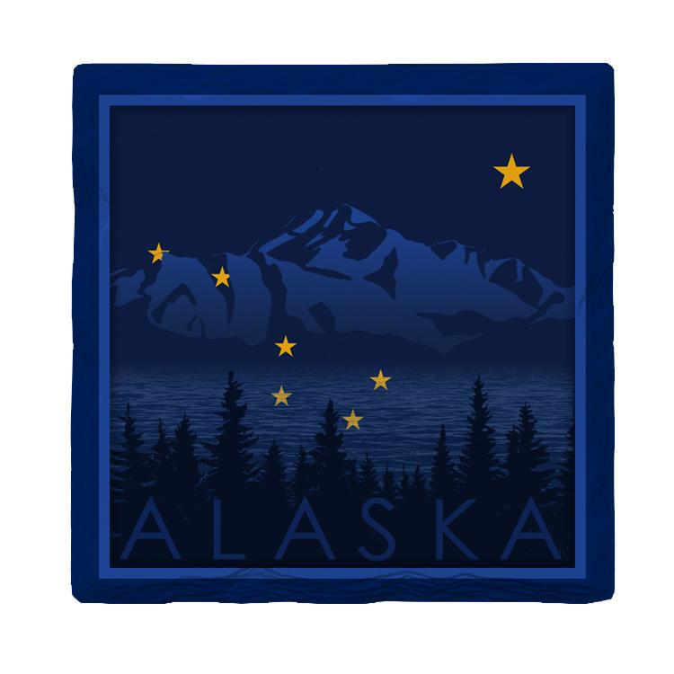 Alaska State Flag | Drink Coaster