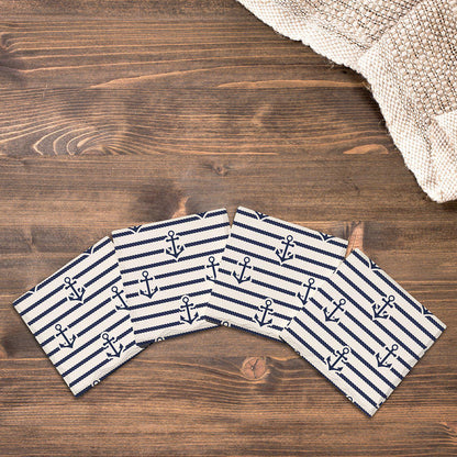 Anchor Pattern |Drink Coaster