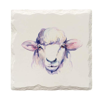 Sheep Face |Drink Coaster