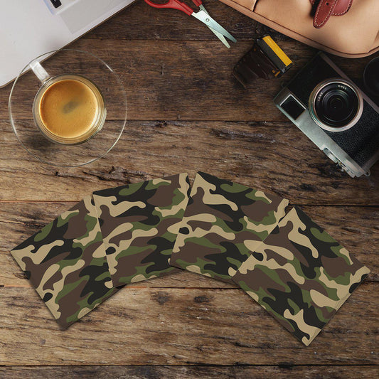 Forest Camo |Drink Coaster