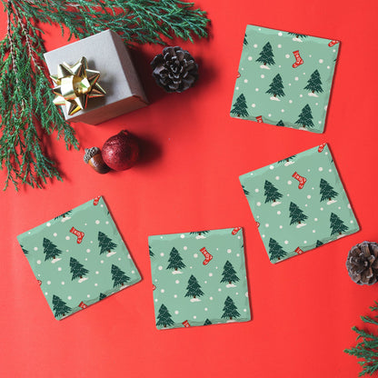 Holiday Christmas Tree | Drink Coaster