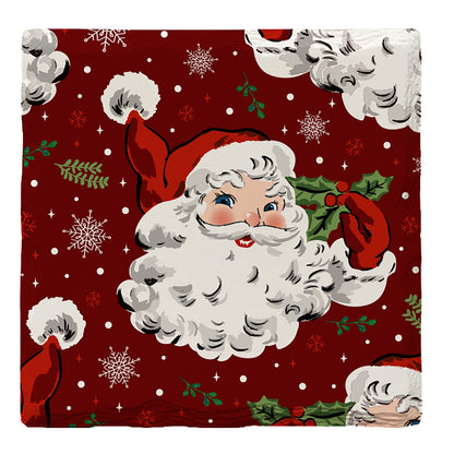 Holiday Christmas Santa Face | Drink Coaster