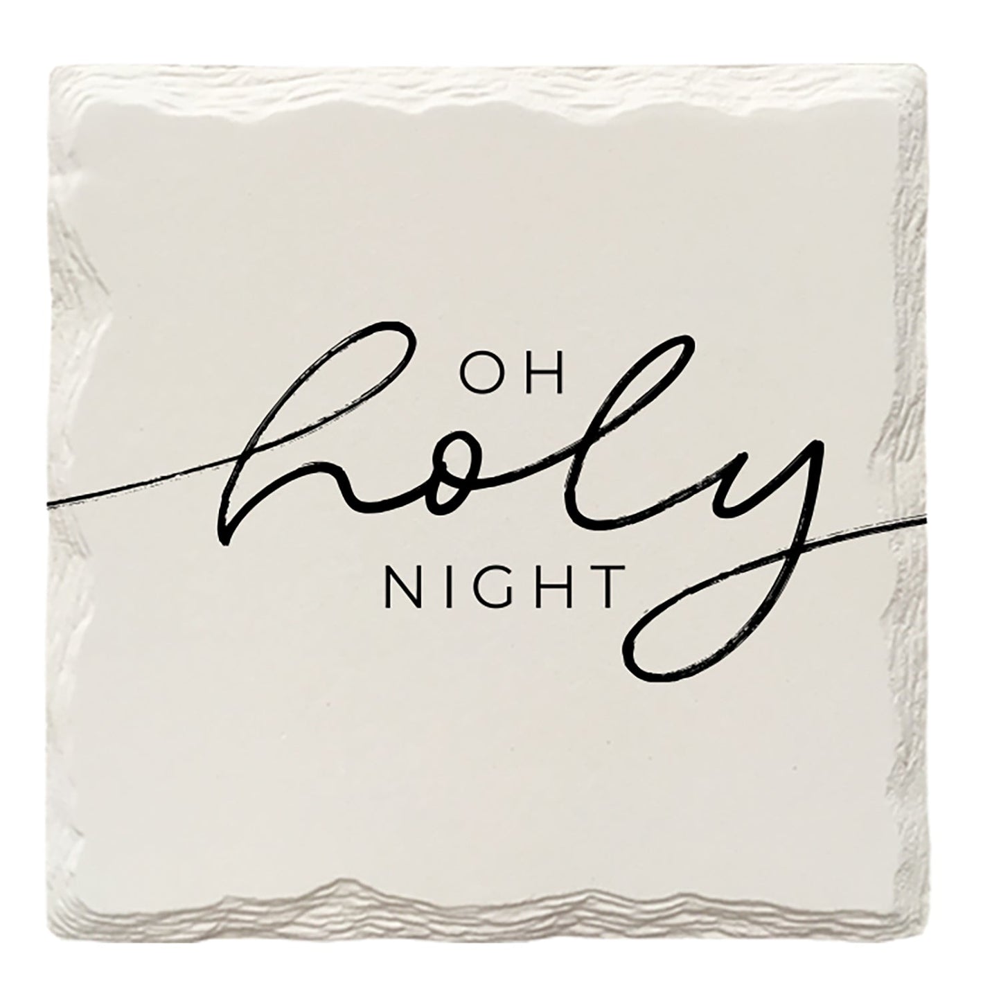 Holiday Christmas Oh Holy Night | Drink Coaster