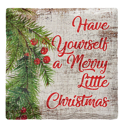 Merry Little Christmas Holiday | Drink Coaster