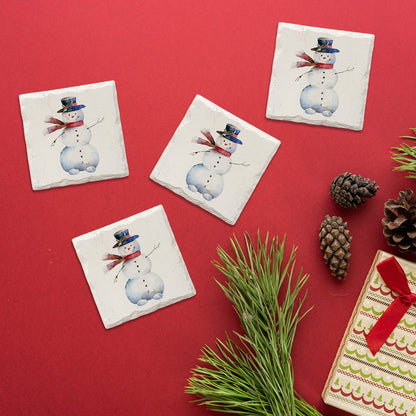 Cute Snowman | Drink Coaster