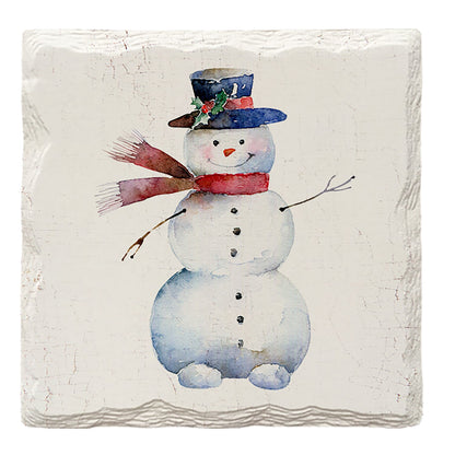 Cute Snowman | Drink Coaster