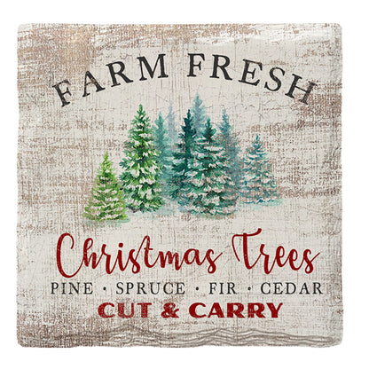 Holiday Christmas Christmas Tree | Drink Coaster