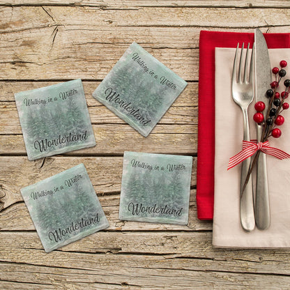 Holiday Christmas Winter Wonderland | Drink Coaster