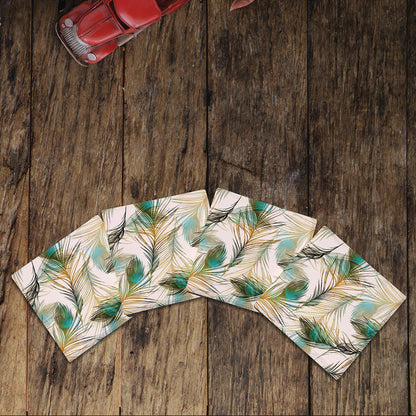 Feathers |Drink Coaster