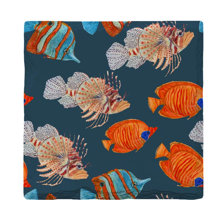 Under The Sea Navy |Drink Coaster