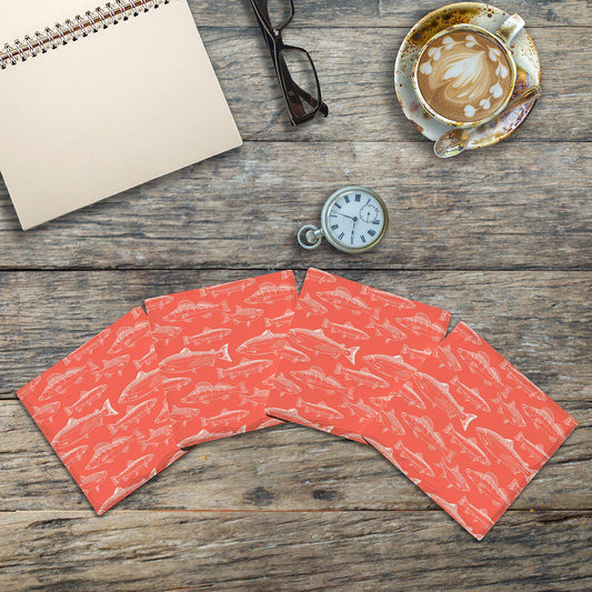 Coral Trout Pattern |Drink Coaster