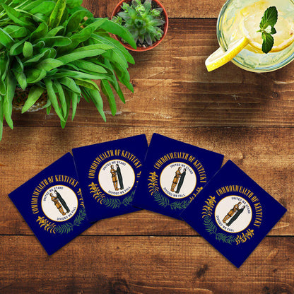 Kentucky State Flag | Drink Coaster