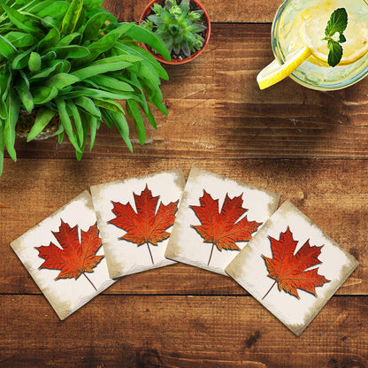 Fall Maple Leaf |Drink Coaster