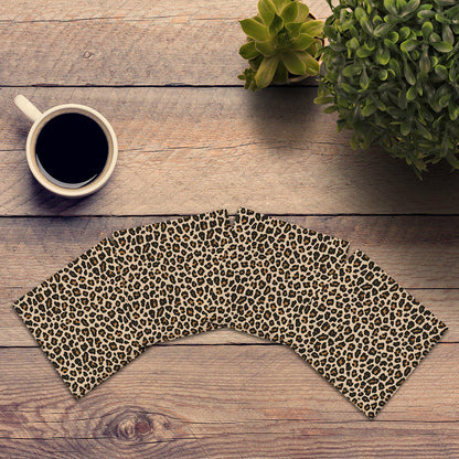 Leopard Print |Drink Coaster