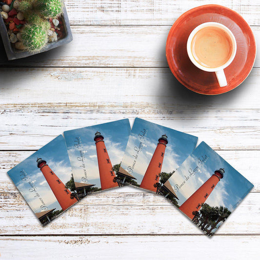 Ponce de Leon Inlet Lighthouse, Florida | Drink Coaster