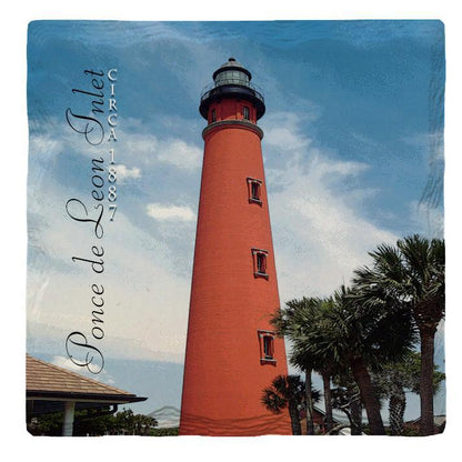 Ponce de Leon Inlet Lighthouse, Florida | Drink Coaster