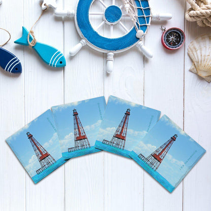 Sombrero Key Lighthouse, Florida |Drink Coaster