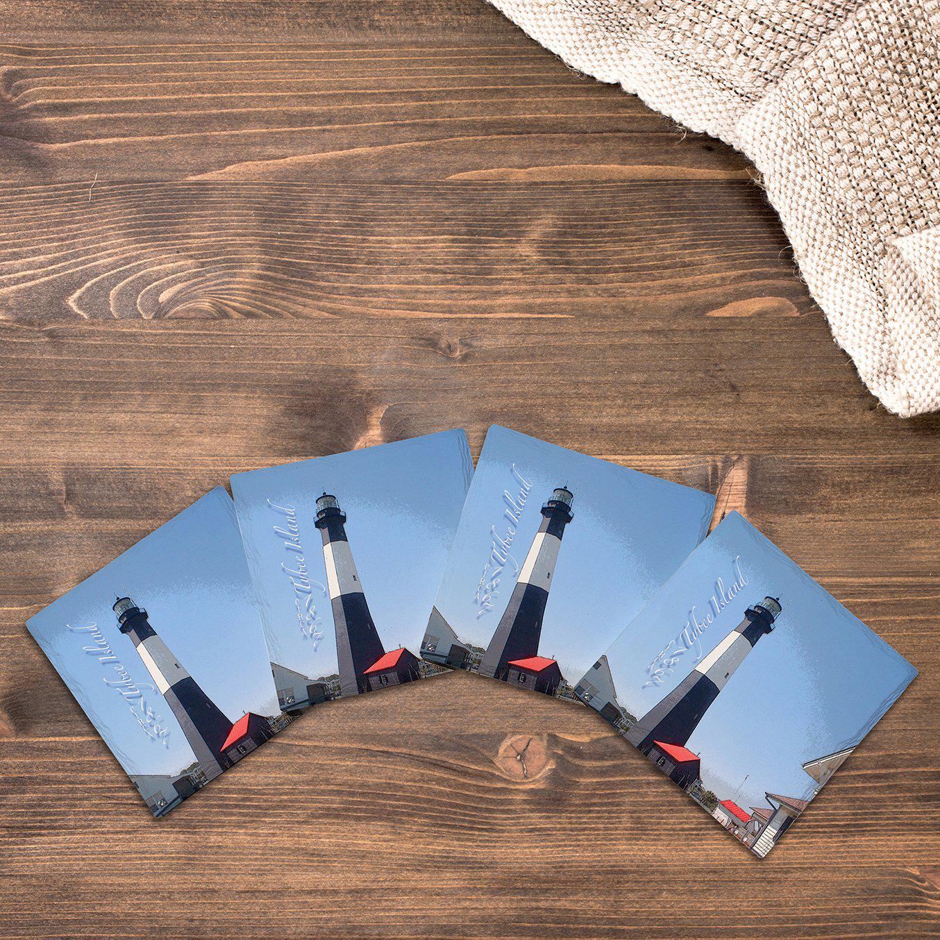 Tybee Island Lighthouse, Georgia |Drink Coaster