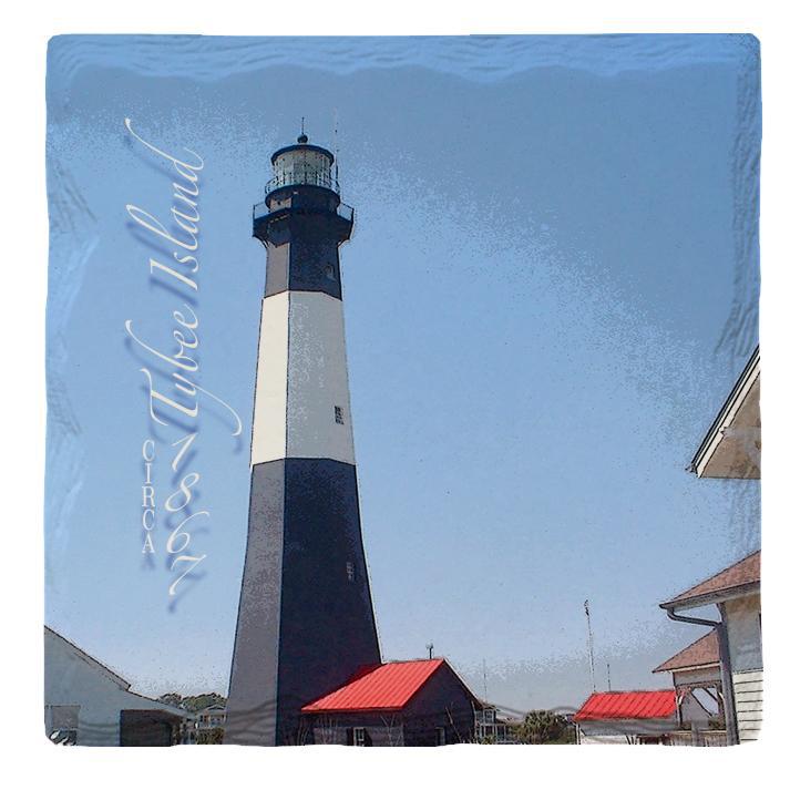 Tybee Island Lighthouse, Georgia |Drink Coaster