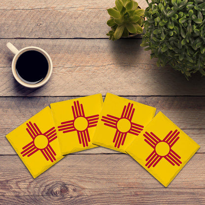 New Mexico State Flag | Drink Coaster