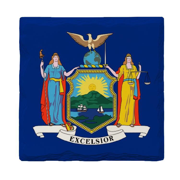 New York State Flag | Drink Coaster